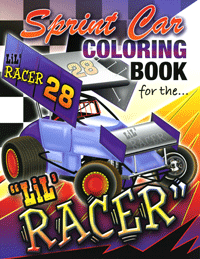 Lil' Racer Coloring Book